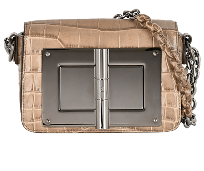 Small Natalia, &pound;550, Handbags, Beige, Leather, Front view